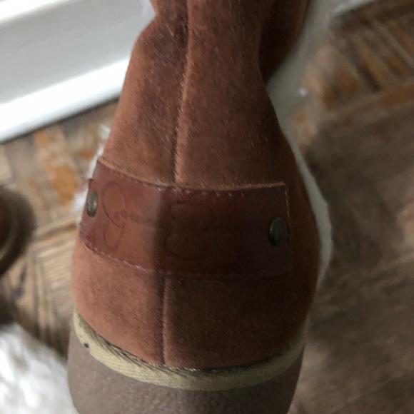 Jessica Simpson signature fur lined high top boots - Picture 4 of 8